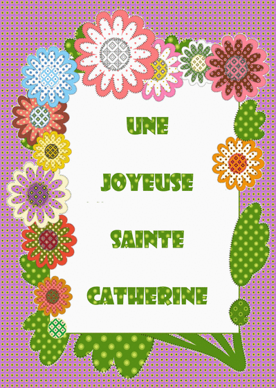 Carte Une Joyeuse Sainte Catherine : Envoyer Une Carte Sainte Catherine ...